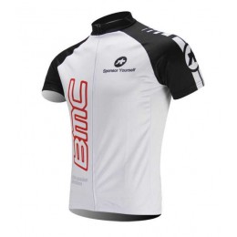 BMC Racing Teams Wielershirt Met Korte Mouwen Wit