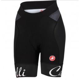 2016 Castelli Vrouwen Free Aero Korte Fietsbroeken Zwart