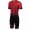 2016 Castelli Sanremo 3.2 Fietskleding Wielershirt Korte Rood Zwart