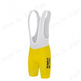 Green Jumbo Visma Tour De France 2021 Korte Fietsbroeken Bib EtIb0F