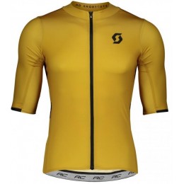 Wielerkleding Profteams 2020 SCOTT RC Premium Wielershirt Met Korte Mouwen Marrone