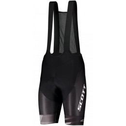 Wielerkleding Profteams 2020 SCOTT RC Pro+++ Koersbroek Korte Zwart/Wit