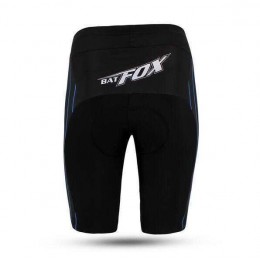 2016 BAT FOX Korte Fietsbroeken Blauw Wit Zwart