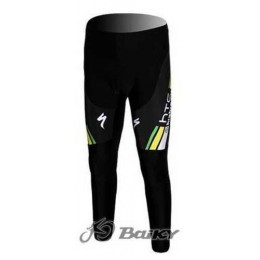 HTC-Highroad Pro Team Lange Fietsbroeken Wit Zwart