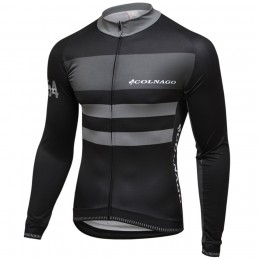 Colnago Speed Race Zwart Wielershirt Lange Mouw