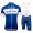 2018 Quick Step Floors Fietskleding Set Wielershirt Korte Mouw+Korte Fietsbroeken Bib