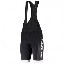 SCOTT RC TEAM Korte Fietsbroeken Bib Black/White