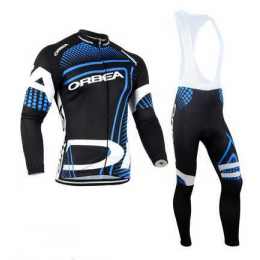 2014 Orbea Fietskleding Wielershirt Lange Mouwen+Lange Fietsbroeken Bib
