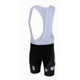 Teams Sky UCI Korte Koersbroek Zwart Wit 2013