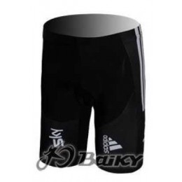SKY Pro Team Korte Fietsbroeken Zwart Blauw