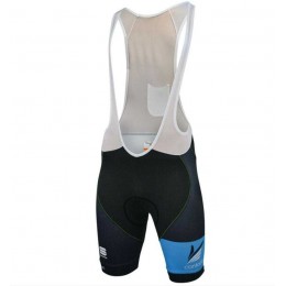 2015 Tinkoff Korte Koersbroek Blauw Zwart