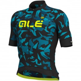 Ale Graphics PRR Glass-Blauw Wielershirt Korte Mouw